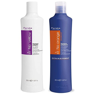 Fanola No Yellow & No Orange Shampoo Duo - 350 ml