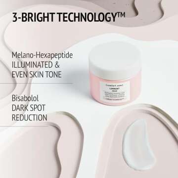 Comfort Zone] Luminant Face Cream, Instant Illuminating & Correcting Cream to Even Skin Tone, Vegan with Natural-Origin Ingredients, 3-Bright Technology, for all Skin Types & Tones, 2.03 Oz.