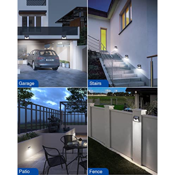 Peasur Solar Motion Sensor Lights for Outdoor Security