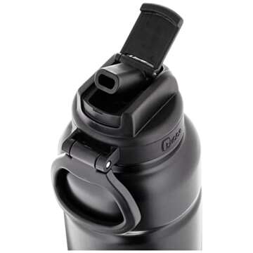 Bubba Trailblazer 40oz Vacuum-Insulated Stainless Steel Water Bottle with Straw & Carry Handle, Keep...