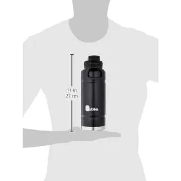 Bubba 40oz Vacuum-Insulated Water Bottle with Straw