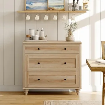 WAMPAT Baby Dresser for Bedroom with 3 Drawers