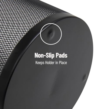 Mind Reader Black Umbrella Stand for Stylish Homes