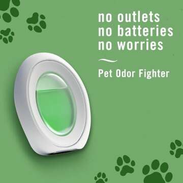 Febreze Small Spaces Air Freshener, Odor-Fighting, Plug In Alternative, Air Fresheners for Home and Bathroom and Kitchen, Closet Air Fresheners, Heavy Duty Pet Scent, 4 Count