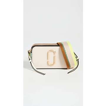 Marc Jacobs Women's The Colorblock Snapshot, Tapioca Multi, One Size