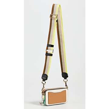 Marc Jacobs Women's The Colorblock Snapshot, Tapioca Multi, One Size