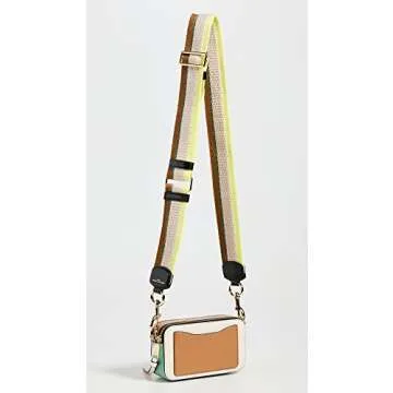 Marc Jacobs Women's The Colorblock Snapshot, Tapioca Multi, One Size