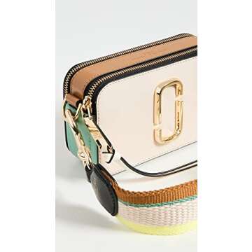 Marc Jacobs Women's The Colorblock Snapshot, Tapioca Multi, One Size