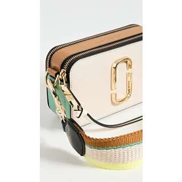 Marc Jacobs Women's The Colorblock Snapshot, Tapioca Multi, One Size