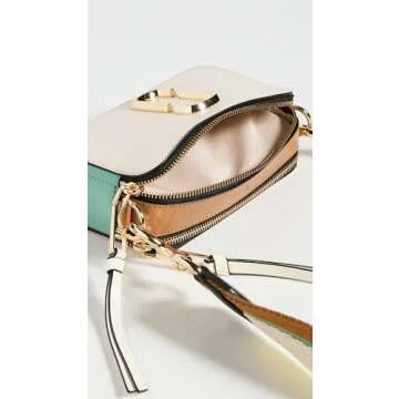 Marc Jacobs Women's The Colorblock Snapshot, Tapioca Multi, One Size