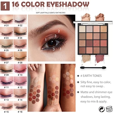 All in One Makeup Kit for Girls & Women - Essentials Included