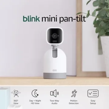 Blink Mini Pan-Tilt Camera Affordable Home Security Solution