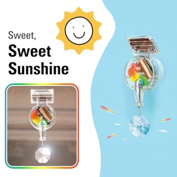 Kikkerland Solar Powered Rainbow Maker - Unique Home Decor