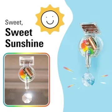 Kikkerland Solar Powered Rainbow Maker - Unique Home Decor