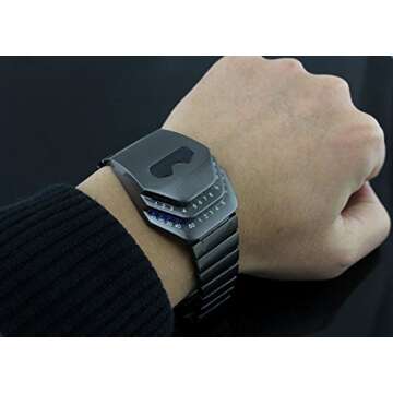 Vavna Men's Exclusive Snake Head LED Watch WTH8021