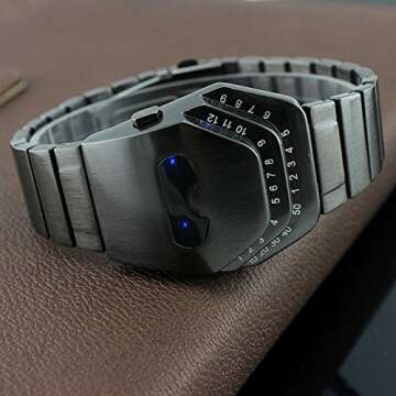 Vavna Men's Exclusive Snake Head LED Watch WTH8021