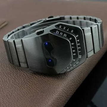 Vavna Men's Exclusive Snake Head LED Watch WTH8021