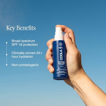 COOLA Organic Water Face Mist SPF 18 Moisturizer