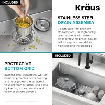 Kraus Standart Pro 30-inch Stainless Steel Kitchen Sink