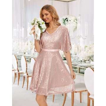 Sparkly Sequin Dress for Homecoming Perfect for Teens