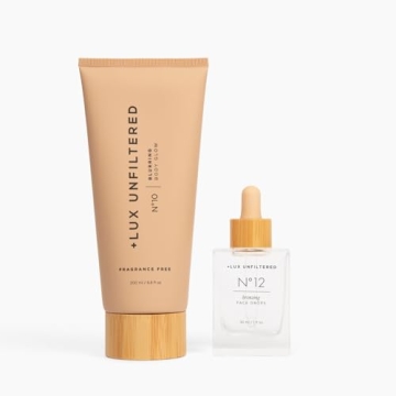 Lux Unfiltered Date Night Set: N°12 Bronzing Drops & N°10 Body Glow