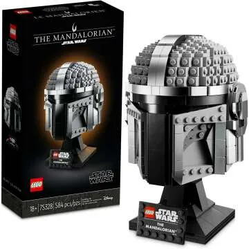 LEGO Star Wars Mandalorian Helmet 75328 Buildable Kit