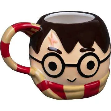 Harry Potter Chibi Mug 24 oz with Gryffindor Handle