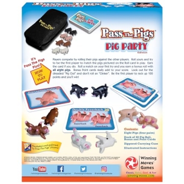 Pass The Pigs: Pig Party Edition Fun for All Ages