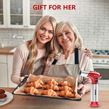 Kollea Kitchen Torch with Safety Lock & Adjustable Flame