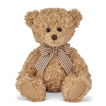 Bearington Collection Theodore The Brown Teddy Bear Plush, 17 Inch Bear Stuffed Animal