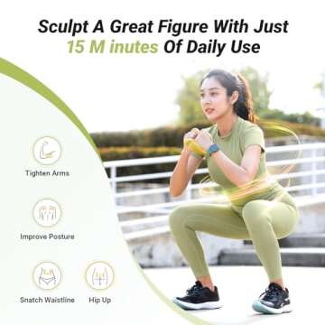 MERACH Ergonomic Dumbbells Set for Women - 5 lb Set