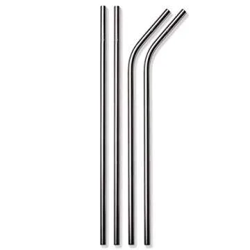 Simple Modern Stainless Steel Reusable Straws | Eco-Friendly, Stylish & Durable | 4 Count Set