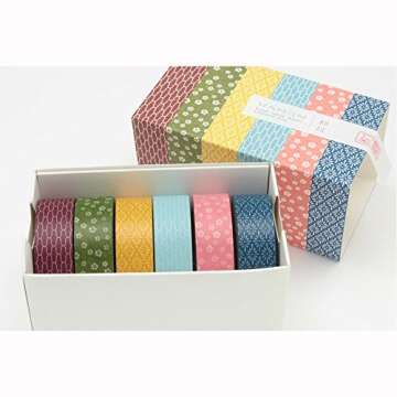MT Japanese Paper Masking Tapes Set for Creative Projects