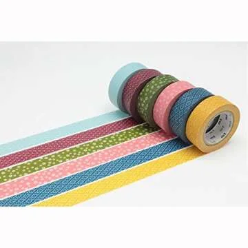 MT Japanese Paper Masking Tapes Set for Creative Projects
