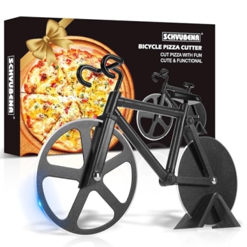 Bicycle Pizza Cutter Wheel - Unique Gifts for Cyclists and Pizza Lovers
