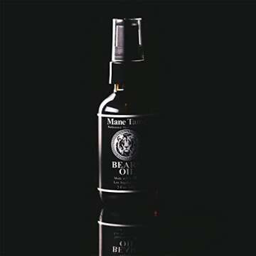 Mane Tame Beard Oil - Organic Hemp Oil, Mess-Free Pump