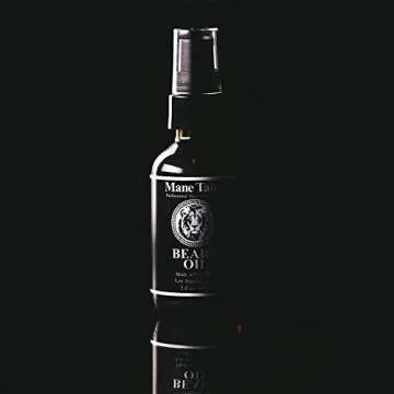 Mane Tame Beard Oil - Organic Hemp Oil, Mess-Free Pump
