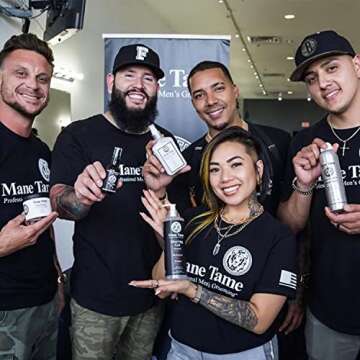 Mane Tame Beard Oil - Organic Hemp Oil, Mess-Free Pump