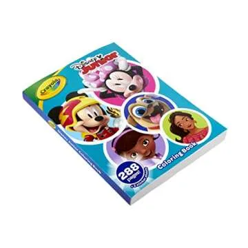 Crayola Disney Coloring Book with Stickers for Ages 3-6