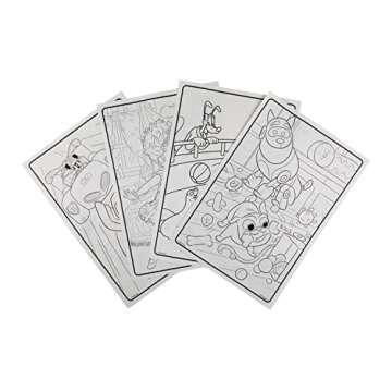 Crayola Disney Coloring Book with Stickers for Ages 3-6