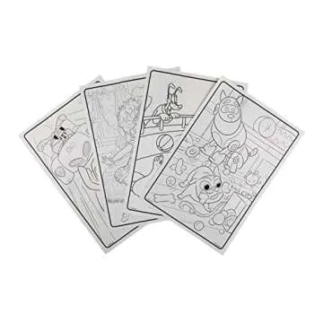 Crayola Disney Coloring Book with Stickers for Ages 3-6