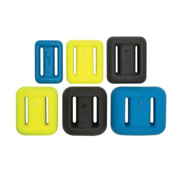 Sea Pearls Vinyl Coated Lace-Thru Weight - 1 lb, Yellow