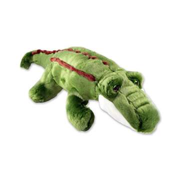 Fluff & Tuff Big Daddy Gator - Plush, Durable, Cuddle Buddy Toy