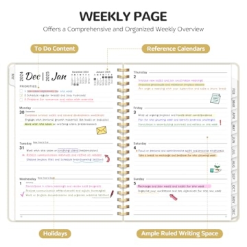 ZOTIA 2025 Planner: Perfect for Office and Home Use