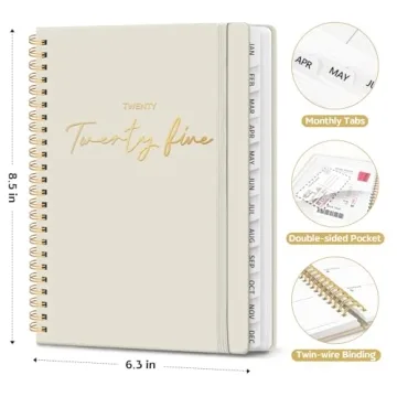 ZOTIA 2025 Planner: Perfect for Office and Home Use