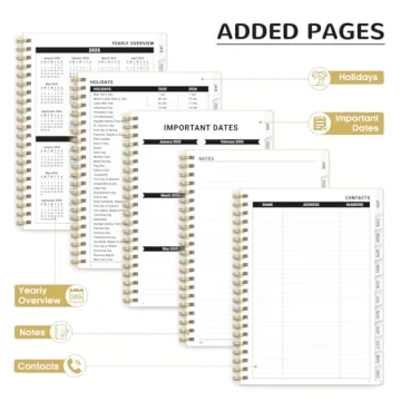 ZOTIA 2025 Planner: Perfect for Office and Home Use