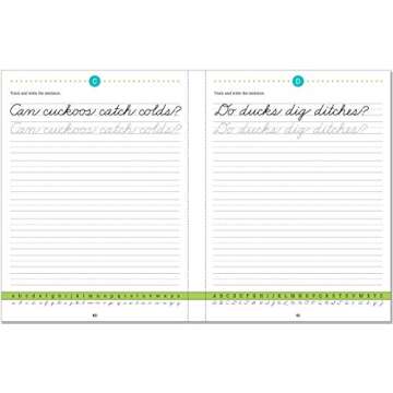 Handwriting: Learn Cursive! Fun Tracing Workbook