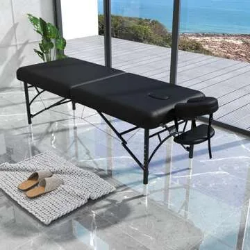 ABET Massage Table - Portable Spa Tattoo Bed with Carrying Bag
