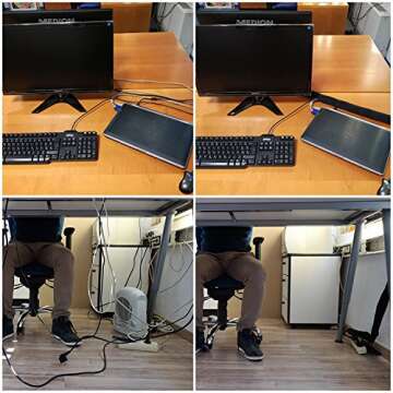 Compact Cable Organizer Sleeve for Home and Office Use