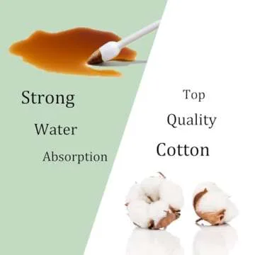 600pcs Precision Tip Cotton Swabs/Double Pointed Cotton Buds for Makeup